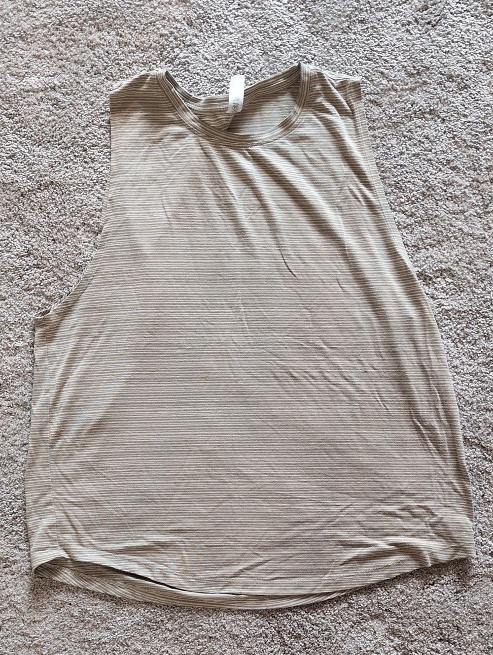 Athleta Cloudlight Striped Tank Top Size Large